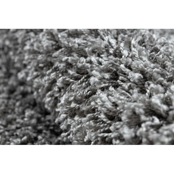 Tæppe SOFFI shaggy 5cm grå, 120x170 cm