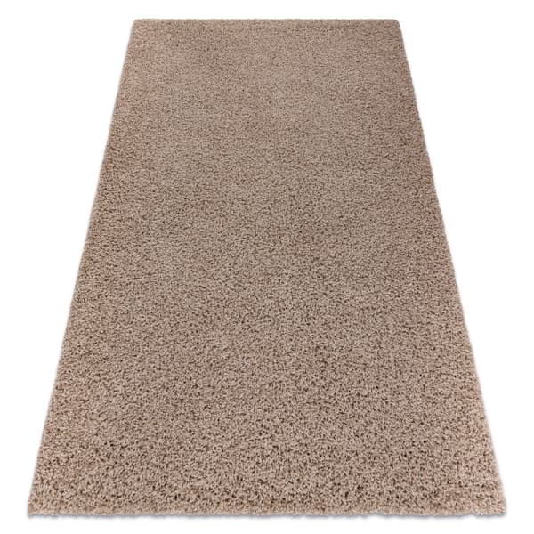 Tæppe SOFFI shaggy 5cm beige, 80x150 cm