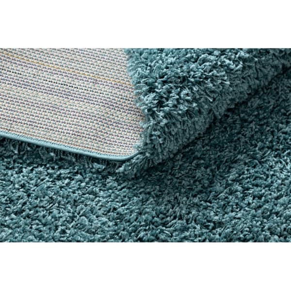 Tæppe SOFFI shaggy 5cm blå, 180x270 cm