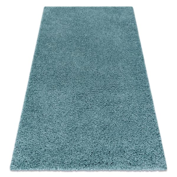 Tæppe SOFFI shaggy 5cm blå, 180x270 cm