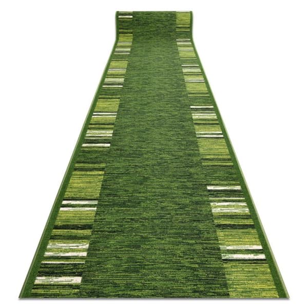Löpare  anti-halk ADAGIO gum grön 67 cm, 67x890 cm