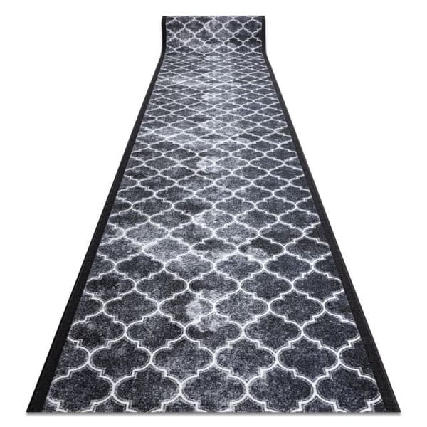 Löpare  anti-halk CLOVER grå 100 cm, 100x390 cm