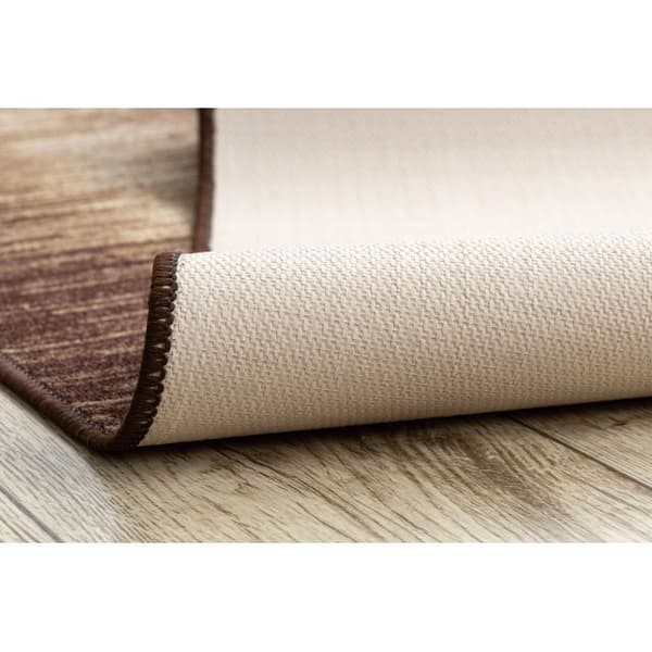 Gångmatta halkskydd TOLTEC gummi beige 67 cm, 67x630 cm