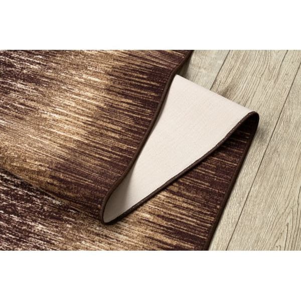 Gångmatta halkskydd TOLTEC gummi beige 67 cm, 67x630 cm