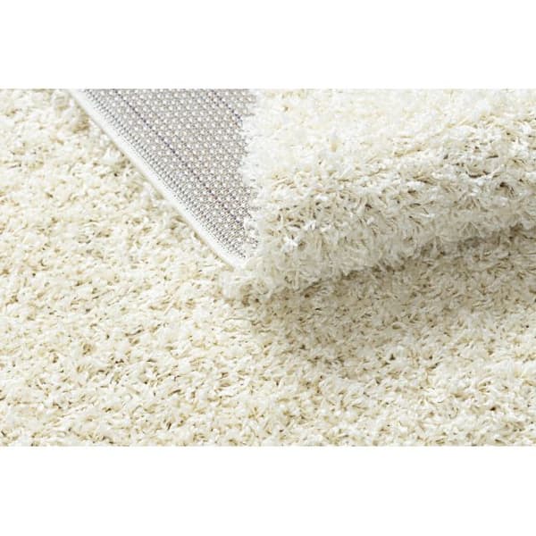 Matto, Matto SOFFI shaggy 5cm kerma - keittiöön, eteinen, käytävään, 80x300 cm