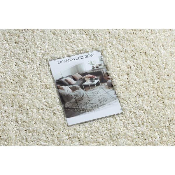 Matto, Matto SOFFI shaggy 5cm kerma - keittiöön, eteinen, käytävään, 80x300 cm