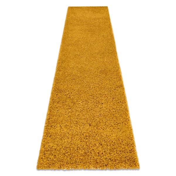 Matto, Matto SOFFI shaggy 5cm kulta - keittiöön, eteinen, käytävään, 60x300 cm