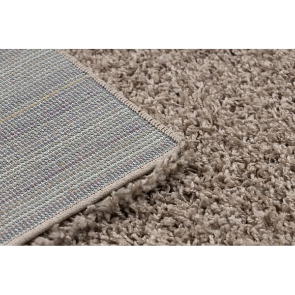 Matta, Löpare SOFFI shaggy 5cm beige - för kök, korridor och hall, 80x250 cm