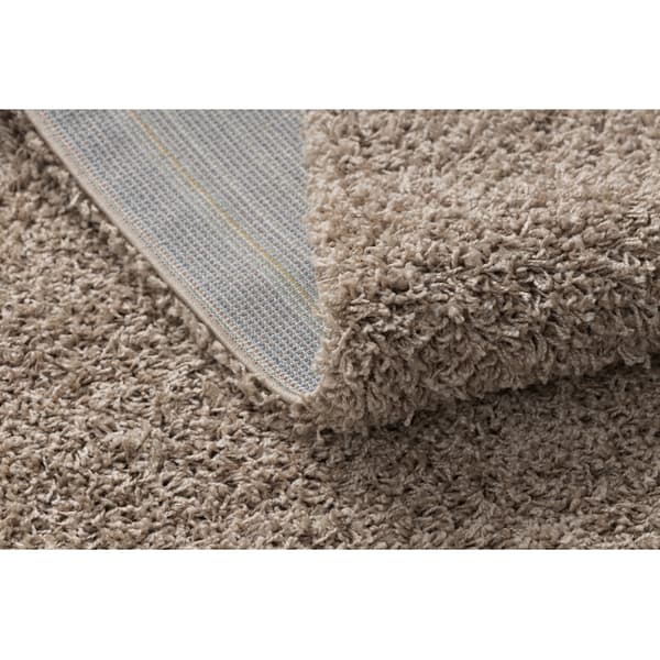 Matta, Löpare SOFFI shaggy 5cm beige - för kök, korridor och hall, 80x250 cm