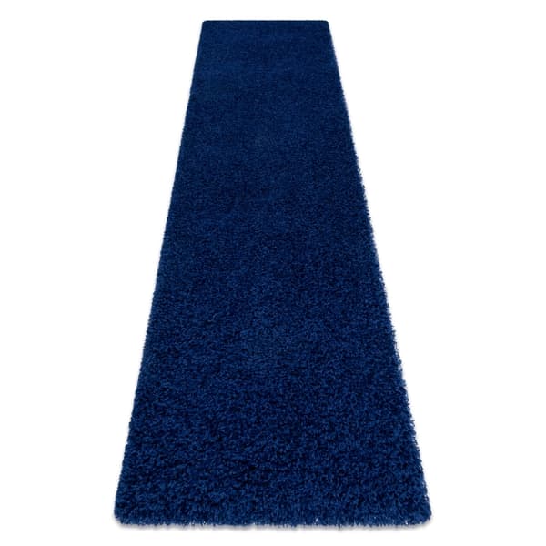 Matto, Matto SOFFI shaggy 5cm laivastonsininen - keittiöön, eteinen, käytävään, 60x300 cm