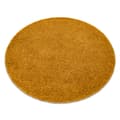Miniatyrbillede 1 af 5: Tæppe SOFFI hjul shaggy 5cm guld, cirkel 120 cm