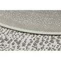 Miniatyrbillede 3 af 5: Sisal-hjuletæppe SISAL FLAT 48834866 Prikker, fløde, cirkel 120 cm