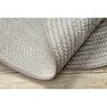 Miniatyrbild 4 av 5: Matta runda FLAT 48837686 SISAL Boho, fläta beige, cirkel 120 cm