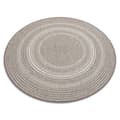 Miniatyrbild 1 av 5: Matta runda FLAT 48837686 SISAL Boho, fläta beige, cirkel 120 cm