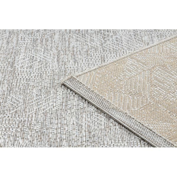 Tæppe Strenge SISAL COLOR 47373560 Labyrinth beige, 200x290 cm