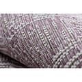 Pikkukuva 5 / 5: Matto String SIZAL COLOR 47373260 Rivit, kolmiot, kalanruoto - luumu / beige , 200x290 cm