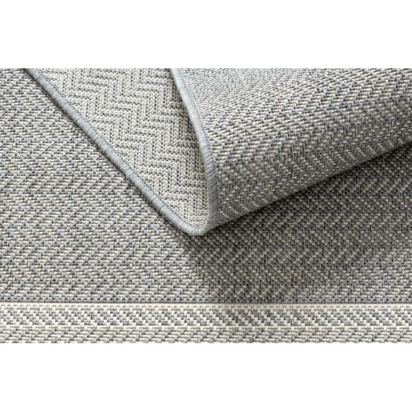 Matto STRING SIZAL FLAT 48829637 Herringbone harmaa, 80x150 cm