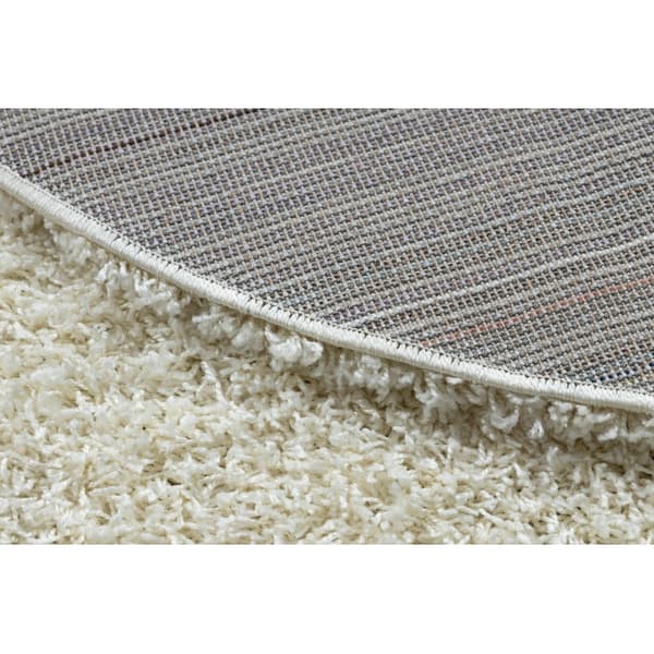Tæppe SOFFI hjul shaggy 5cm fløde, cirkel 100 cm