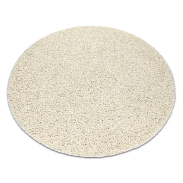 Tæppe SOFFI hjul shaggy 5cm fløde, cirkel 100 cm