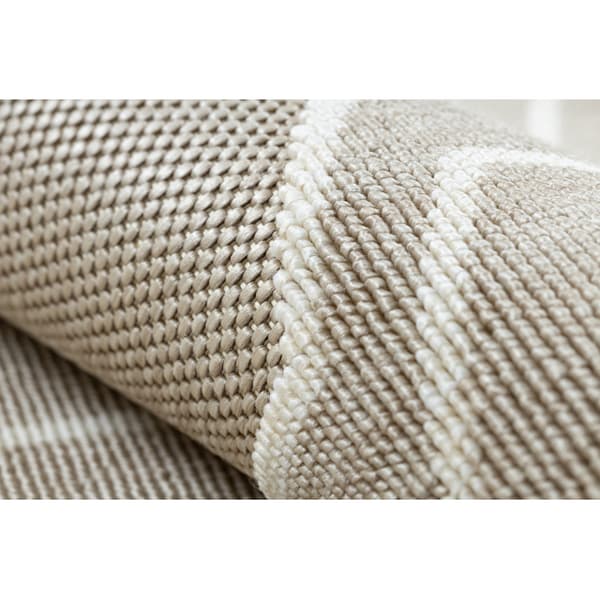 Matta SPRING 20404558 Hexagon sisal, ögla - beige, 140x200 cm
