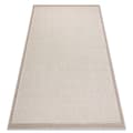 Miniatyrbild 1 av 5: Matta SPRING 20411558 rader, ram sisal, ögla - beige, 120x170 cm