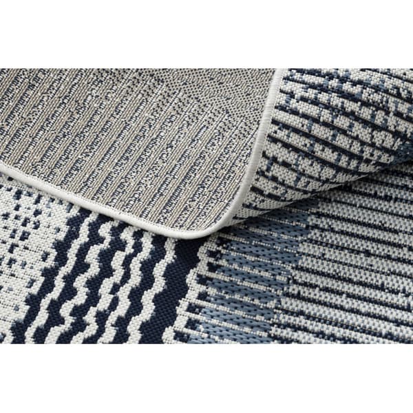 Sisaltæppe SISAL COLOR 47276/396 Bælter Hvid, 120x170 cm