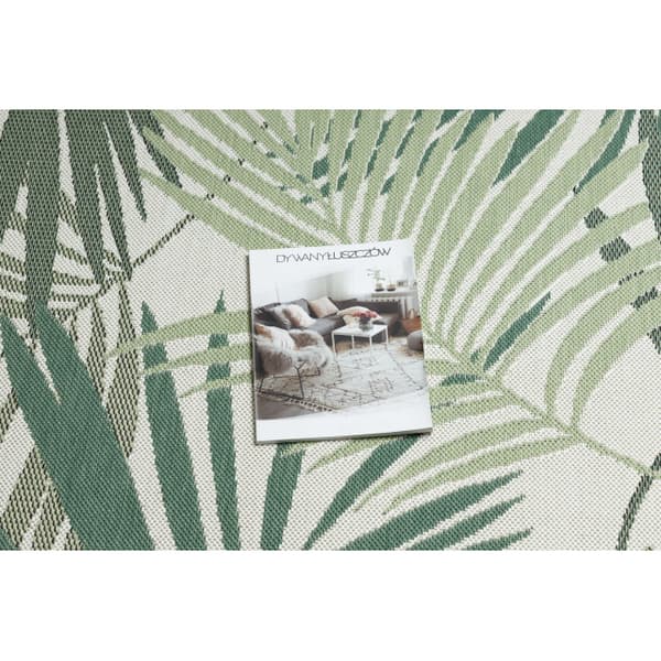 Matta COLOR 19433/062 SISAL Leaves Green JUNGLE, 80x150 cm