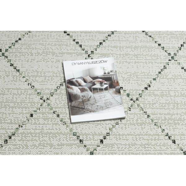 Matta COLOR 19436/062 SISAL Ruter Squares Beige, 120x170 cm