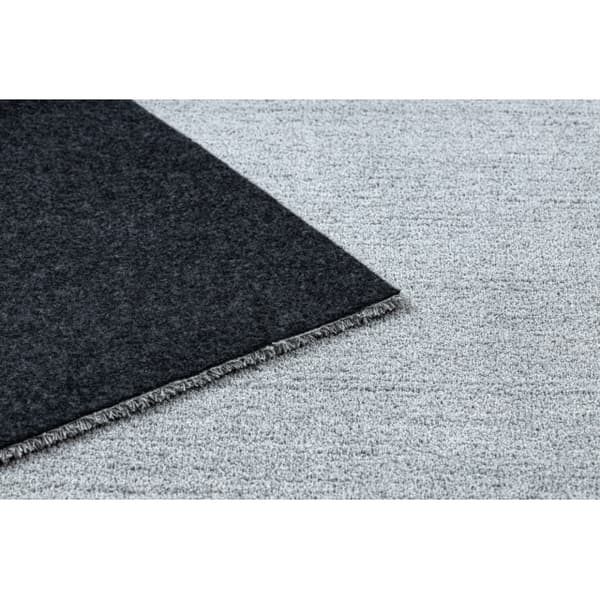 Modern tvättmatta LATIO 71351060 silver, 60x115 cm