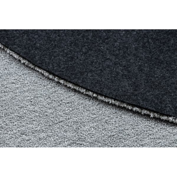 Modern tvättmatta LATIO 71351060 cirkel silver, cirkel 80 cm