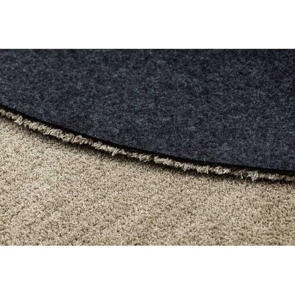 Moderne tæppe vask LATIO 71351050 hjul beige, cirkel 120 cm