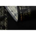 Miniatyrbild 4 av 5: Modern GLOSS Matta, Löpare 408C 86 Ram snygg, glamour, art deco svart / guld, 80x200 cm