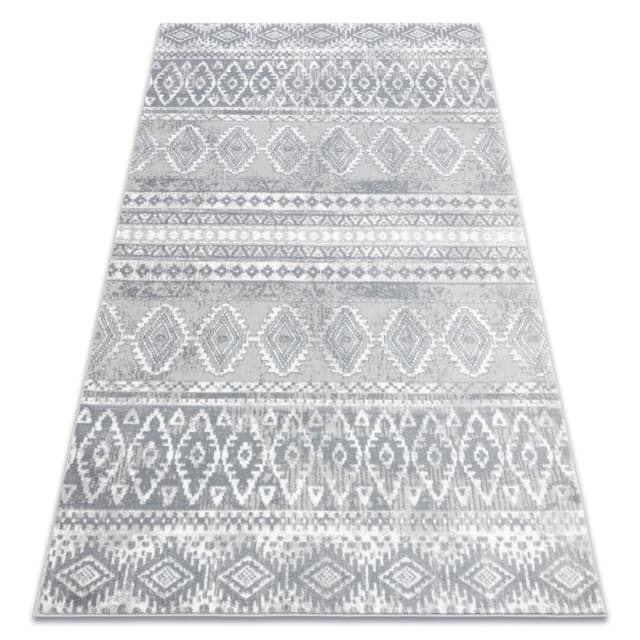 Matta ARGENT - W4029 Boho grå, 133x190 cm