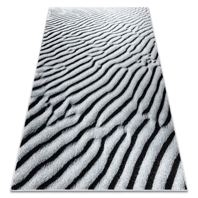 Matta ARGENT - W9558 Sanddyner, sand grå, 133x190 cm