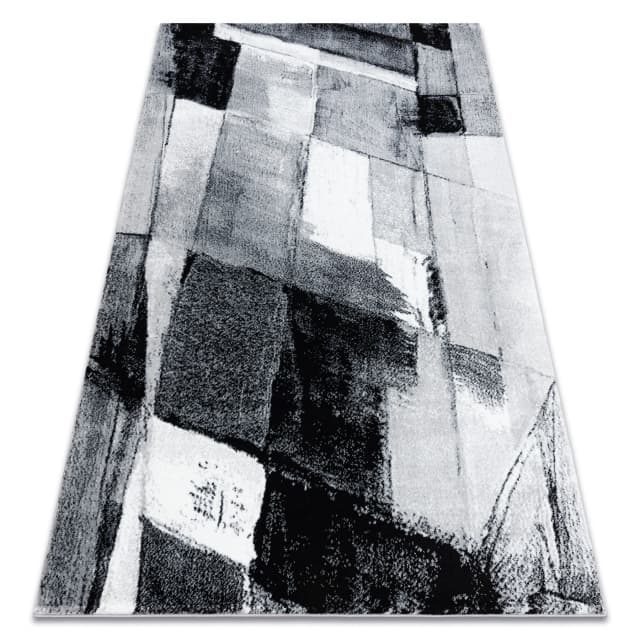Matta ARGENT - W9576 Abstraktion grå, 133x190 cm
