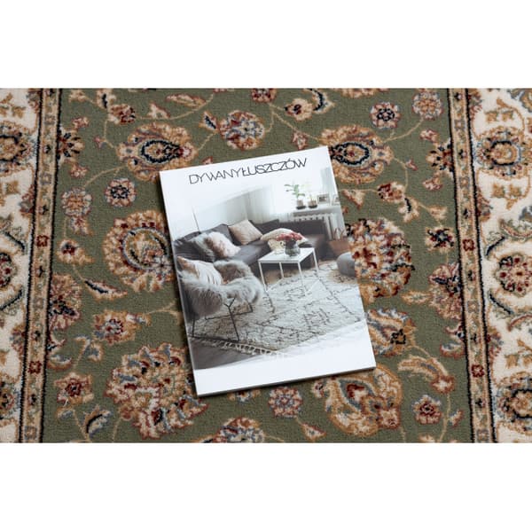 Tæppe NAIN Pynt, ramme 7338/51088 grøn / beige, 200x300 cm