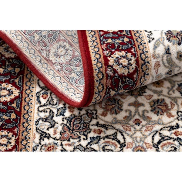 Matto NAIN Ornamentti, kehys 6635/51036 beige / punaruskea, 80x150 cm