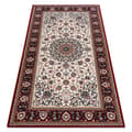 Pikkukuva 1 / 5: Matto NAIN Ornamentti, kehys 6635/51036 beige / punaruskea, 80x150 cm
