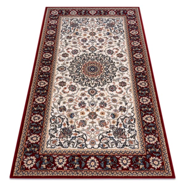 Tæppe NAIN Pynt, ramme 6635/51036 beige / rødbrun, 120x170 cm