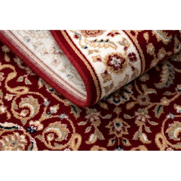 Tæppe NAIN Rosette, ramme 7176/51066 rødbrun, 240x340 cm