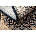 Miniatyrbillede 4 af 5: Tæppe NAIN Rosette, ramme 7177/51011 beige / sort, 240x340 cm