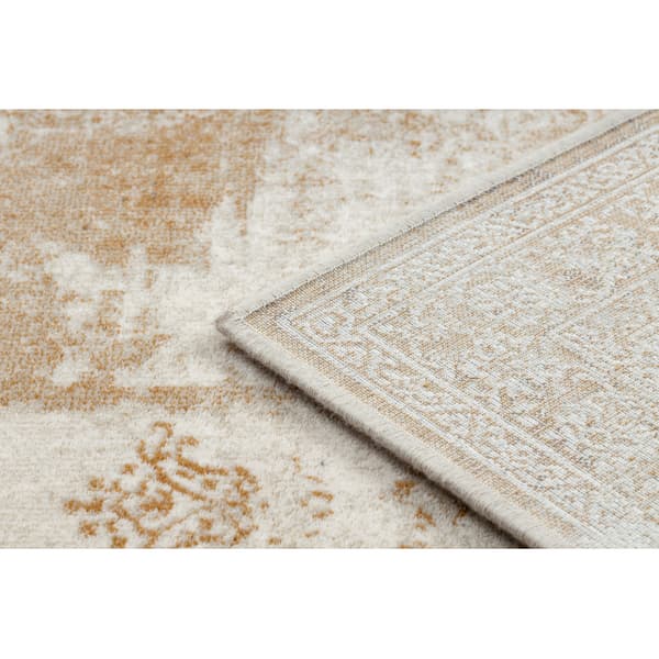 Matto NAIN Ornamentti, kehys, vintage 7699/51955 beige, 120x170 cm