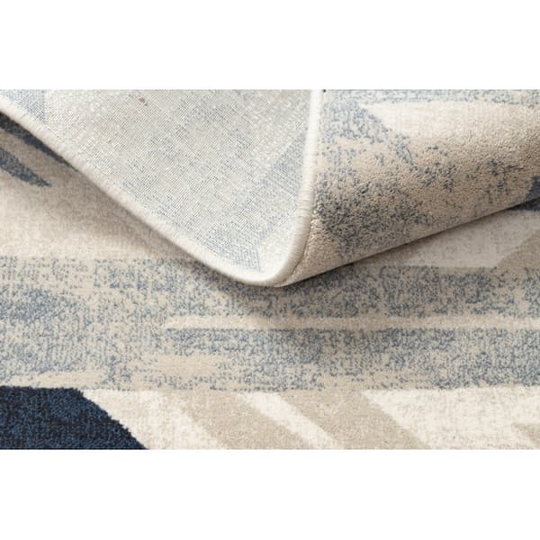Tæppe NAIN Geometrisk 7706/51955 beige / blå, 160x230 cm