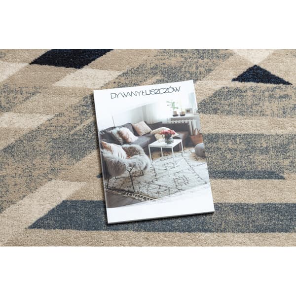Tæppe NAIN Geometrisk 7706/51955 beige / blå, 160x230 cm