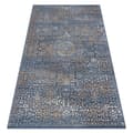 Pikkukuva 1 / 5: Matto NAIN Ornamentti 7708/51911 laivastonsininen / oranssi, 240x340 cm