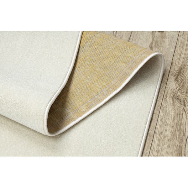 Enkelt fortov KARMEL Glat, enfarvet hvid 140 cm, 140x750 cm