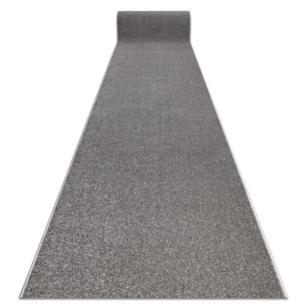Enkelt fortov  KARMEL Glat, enfarvet grå, 120x600 cm