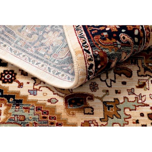 Tæppe KESHAN Pynt itämainen 2886/53555 beige / rødbrun, 120x145 cm