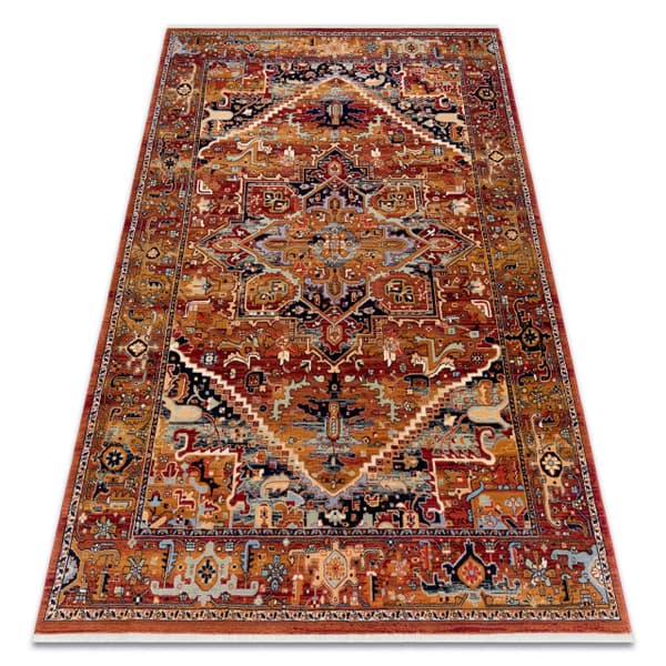 Matto KESHAN Ornamentti itämainen 2886/53588 punaruskea, 160x230 cm