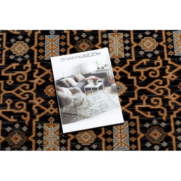 Matto KESHAN itämainen klassinen 7521/53555 beige / laivastonsininen, 160x230 cm